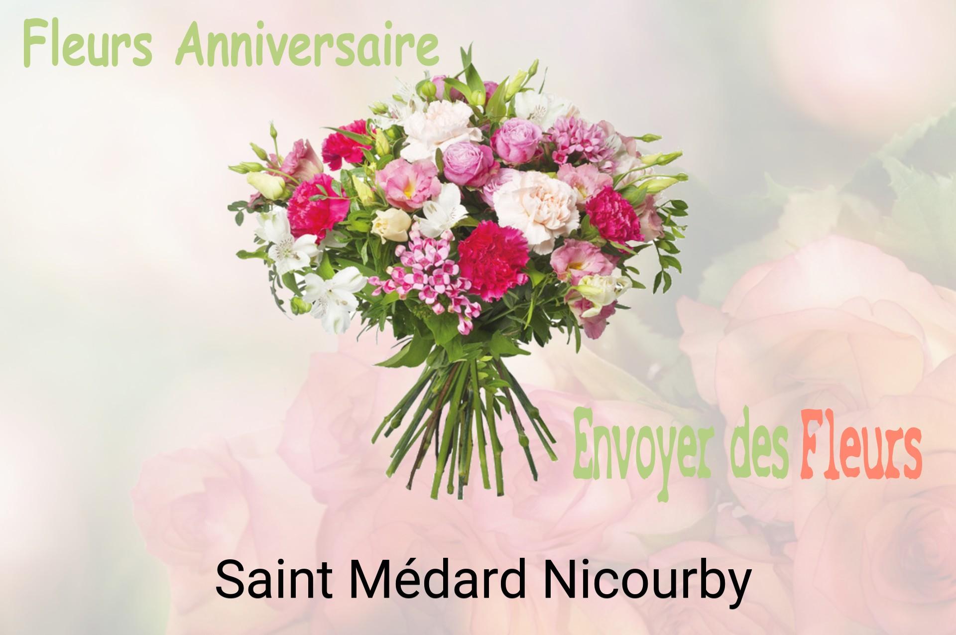 Bouquet de fleurs d’anniversaire livré à Saint-Médard-Nicourby